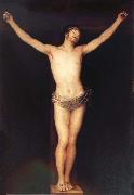 Francisco Goya Crucified Christ oil